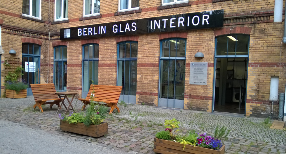 Showroom Berlin-Glas
